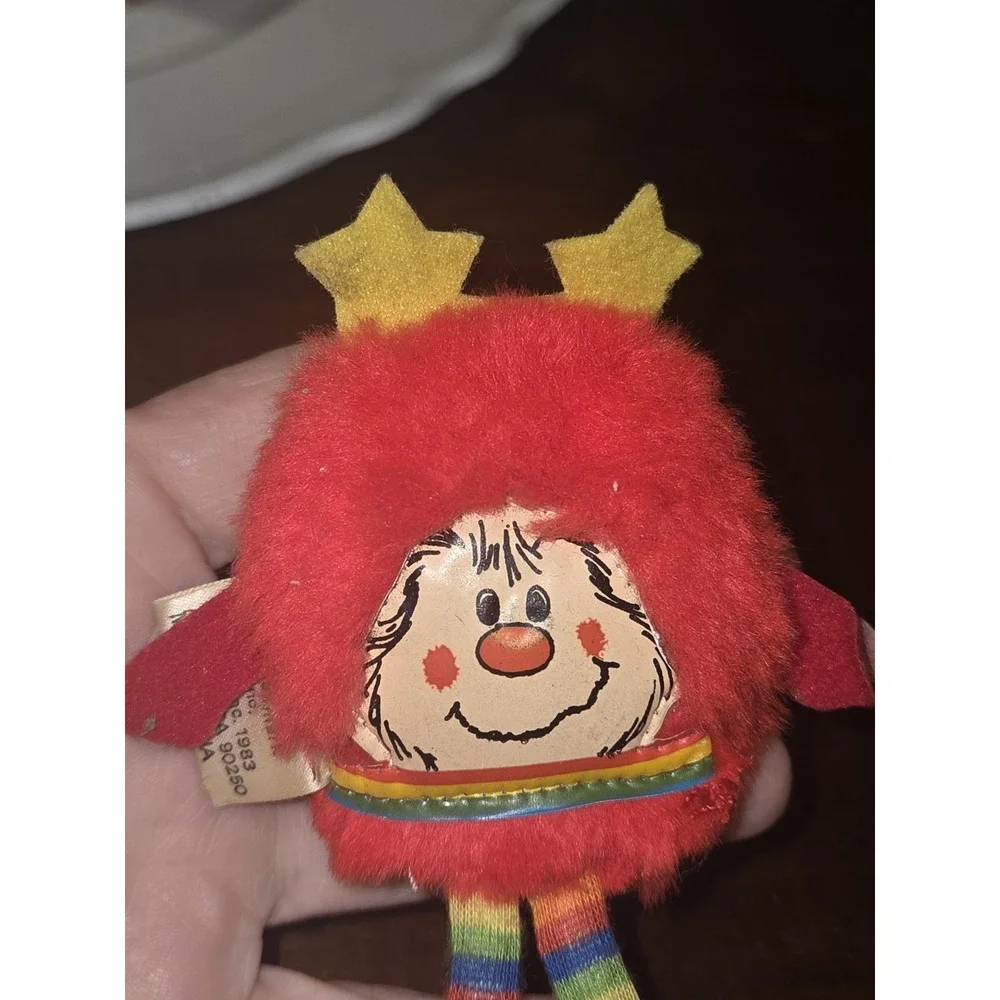 Vintage 1983 Hallmark Rainbow Brite plush doll 12 Inch And Twink Sprite